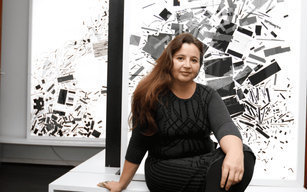 Voluspa Jarpa y Javier Guerrero en Il Posto