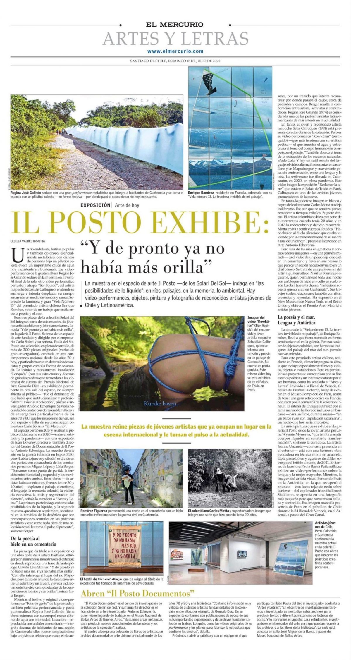 Prensa Y de pronto no había más orilla… primera parte