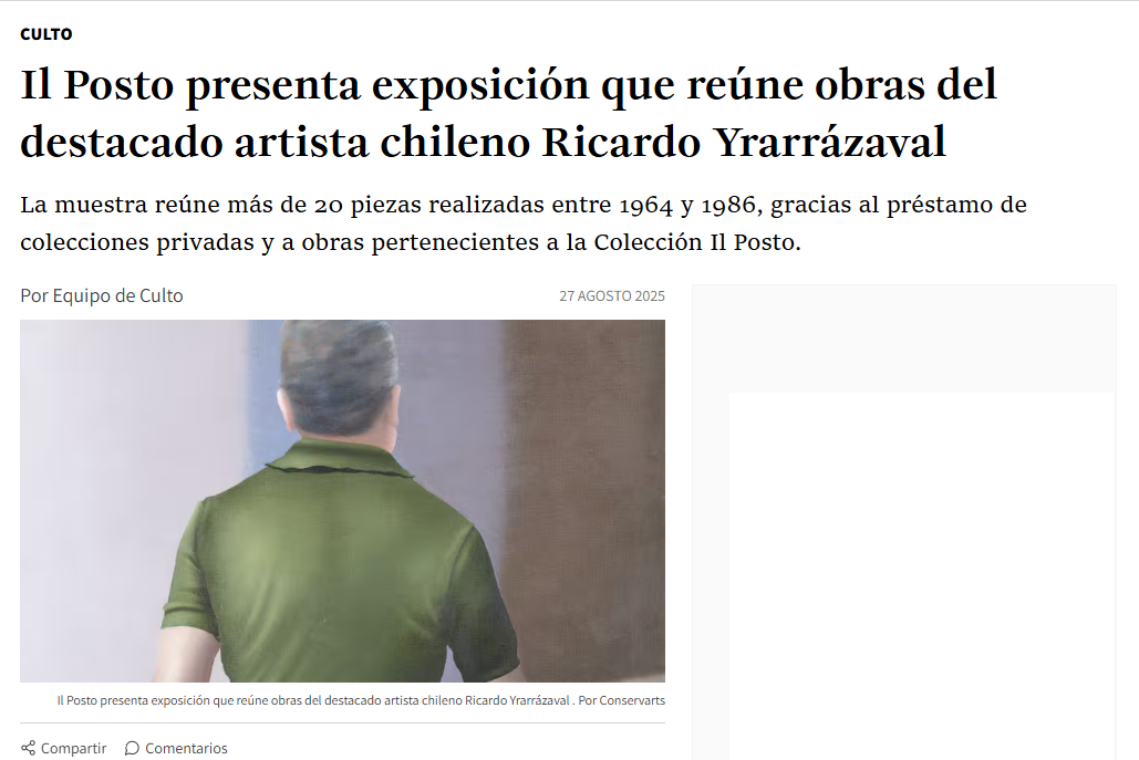 Prensa Ricardo Yrarrázaval. Tres décadas