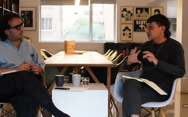 Entrevista de Sergio Soto a Santiago Villanueva