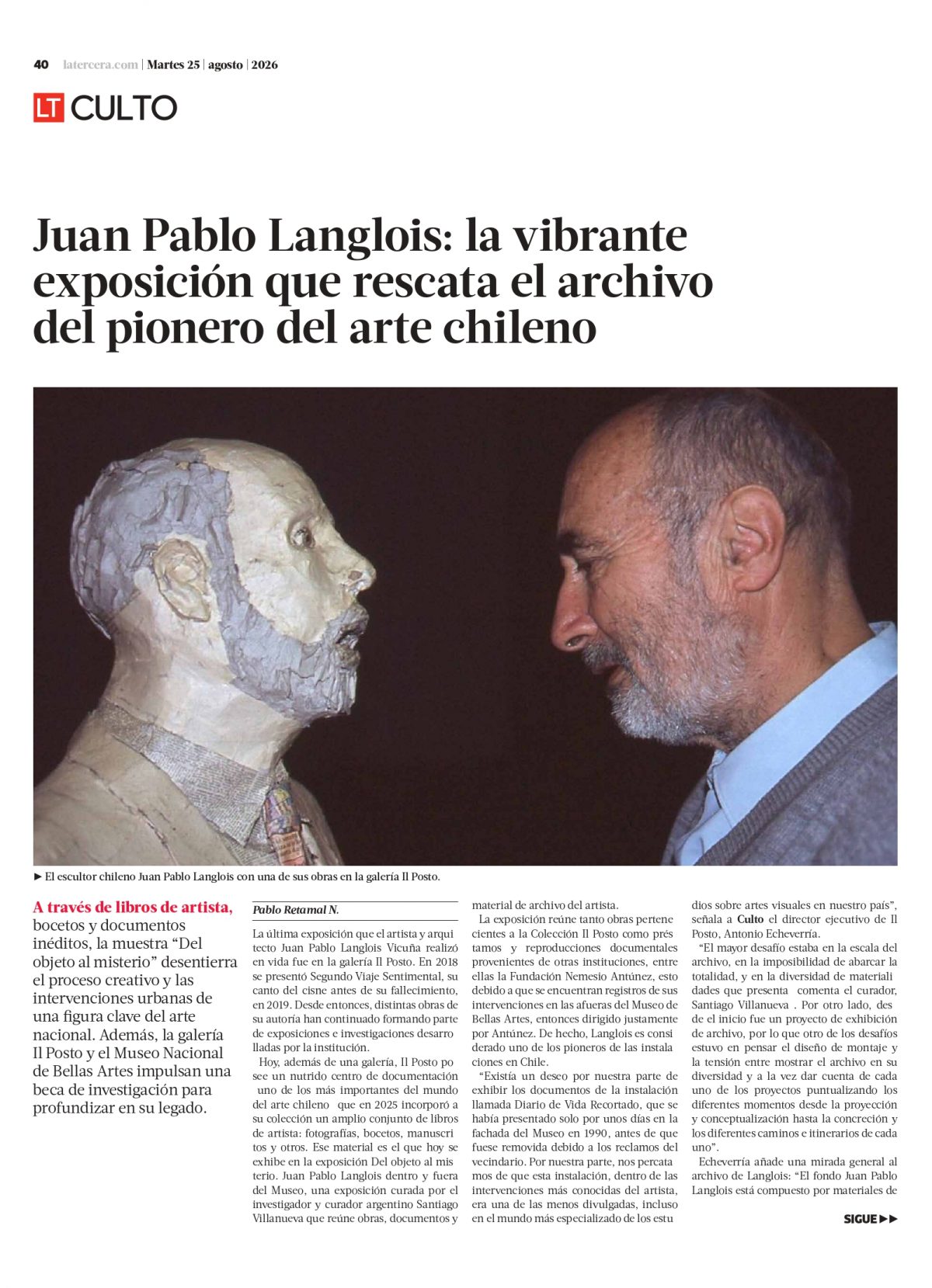 Prensa Del objeto al Misterio